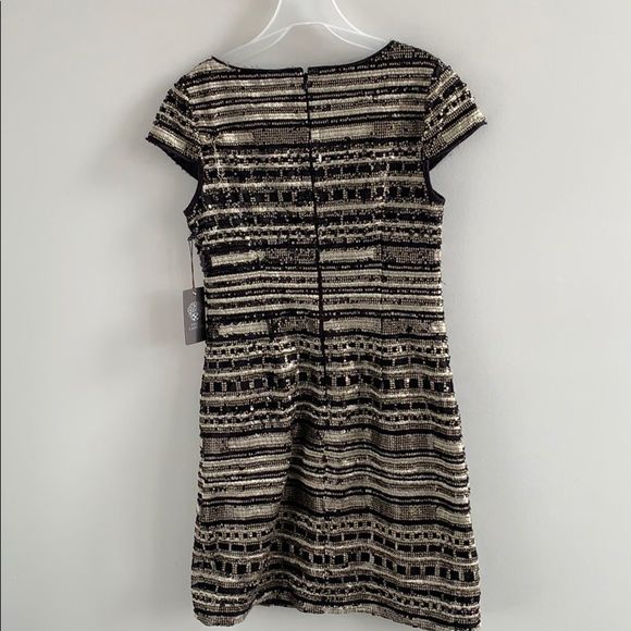 Vince Camuto Beaded Cocktail Dress size 6 - Picture 14 of 14